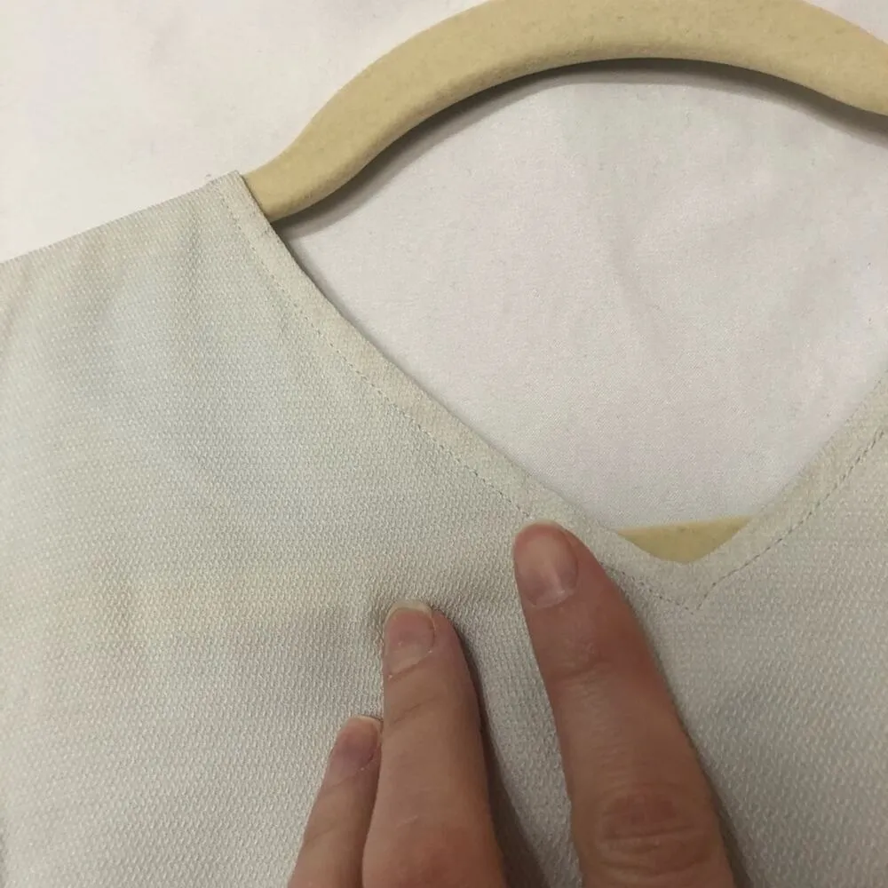 Helmut Lang Light Blue Twist Back Sleeveless Top S - Image 4