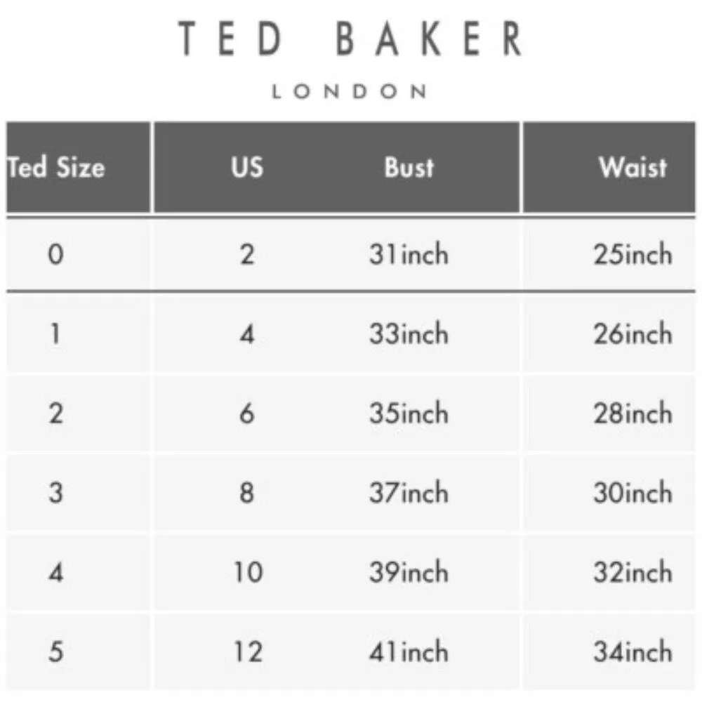 Ted Baker Size 1 US 4 Lounia Fluted Sleeve Knit Sheath Dress Navy Blue - Image 14