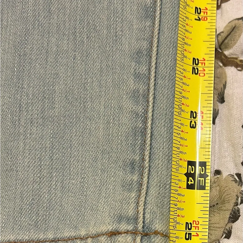 J Brand Aidan Slouchy Boyfriend Denim Jeans In Meadow size 28 - Image 9