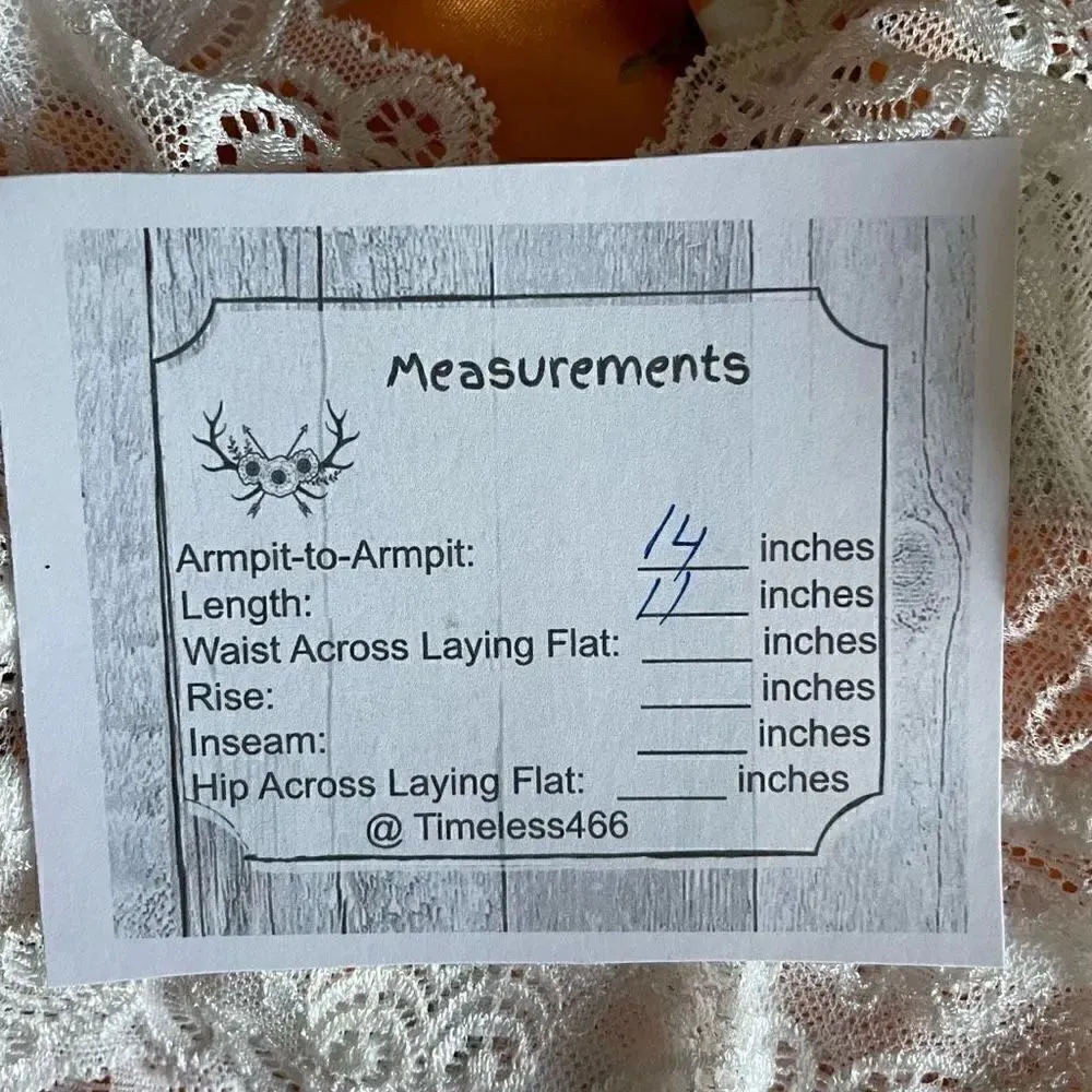 Bohemian Floral Print Pajama Set, Long Sleeve Robe With Belt Lace SZ M #1635 Orange Size M - Image 14