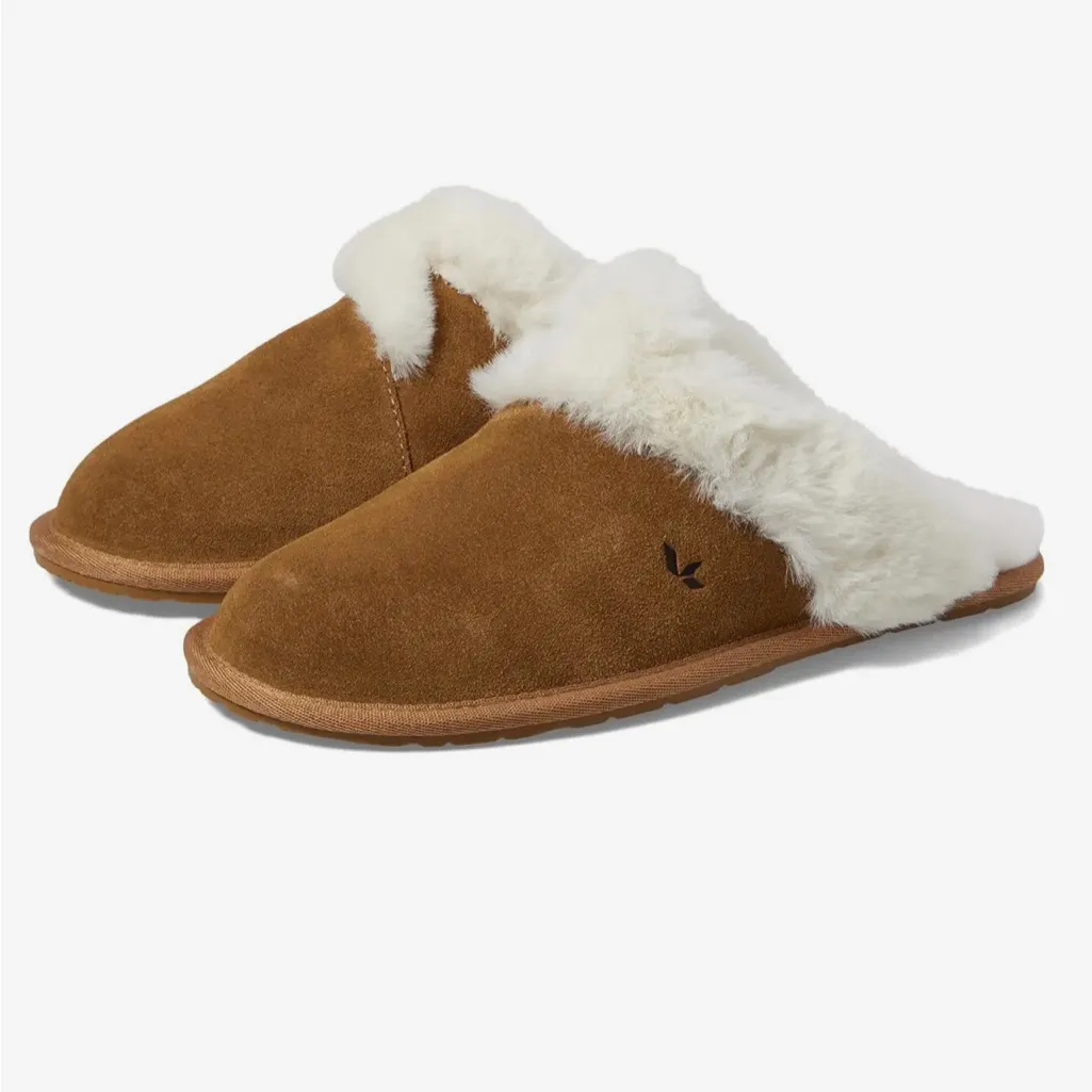 Koolaburra by Ugg Women’s Tan Chestnut Milo Slippers Size 10 NEW With Tags - Image 2