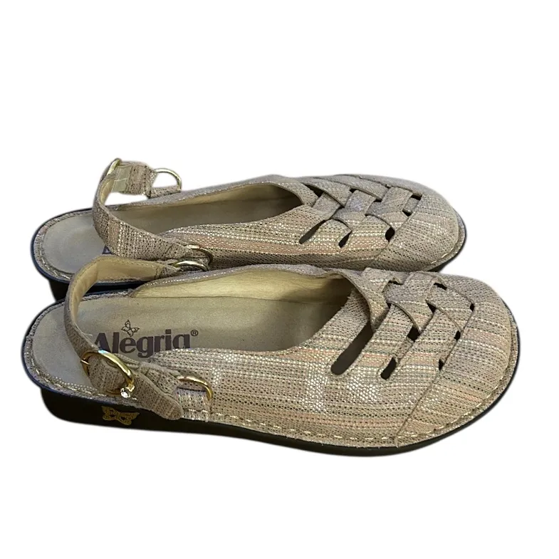 Alegria Naturally Tan Beige Freesia Comfort Clogs Size 8 / 8.5 NEW Without tags - Image 2