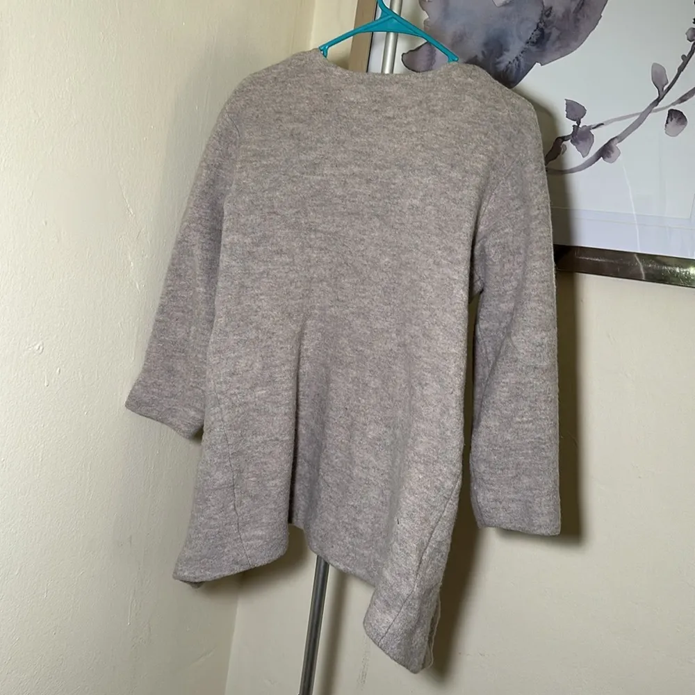 Aritzia Wilfred Banville Marino Wool Jacket Size Medium - Image 7