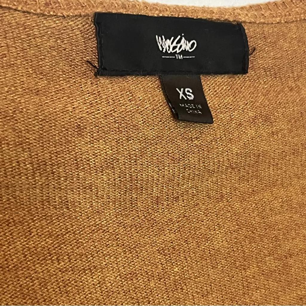 Moschino Women's Brown Crew Neck Sweater - Image 4