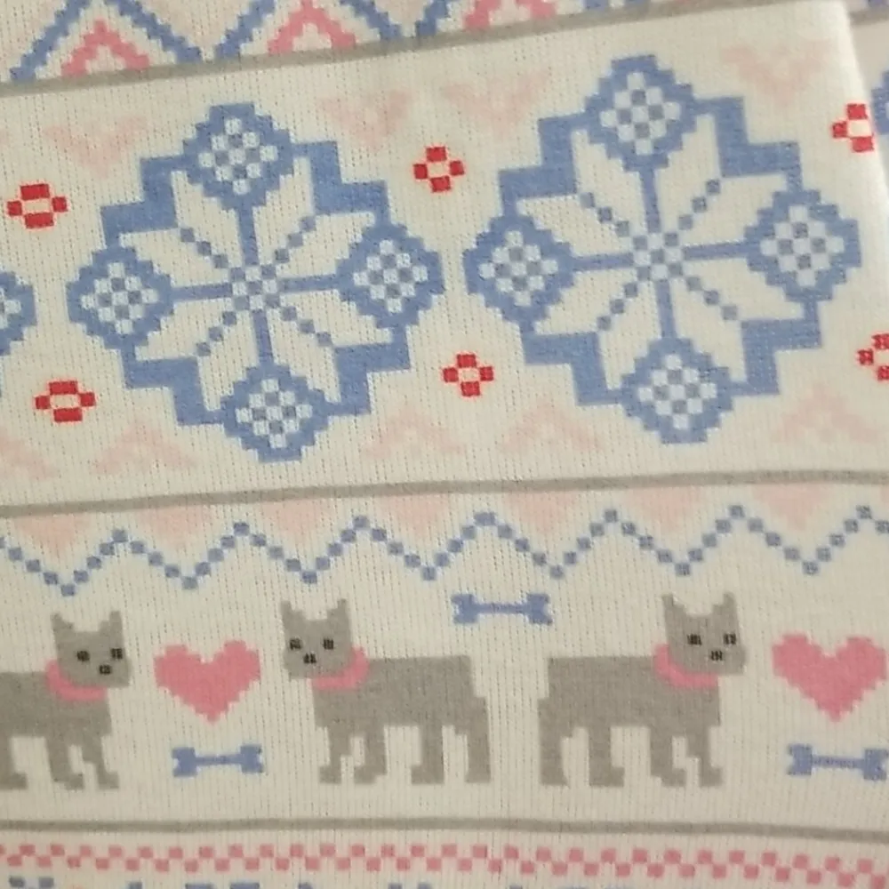 💕PJ SALVAGE💕 Doggy Snowflake Jogger Lounge Pants - Image 12