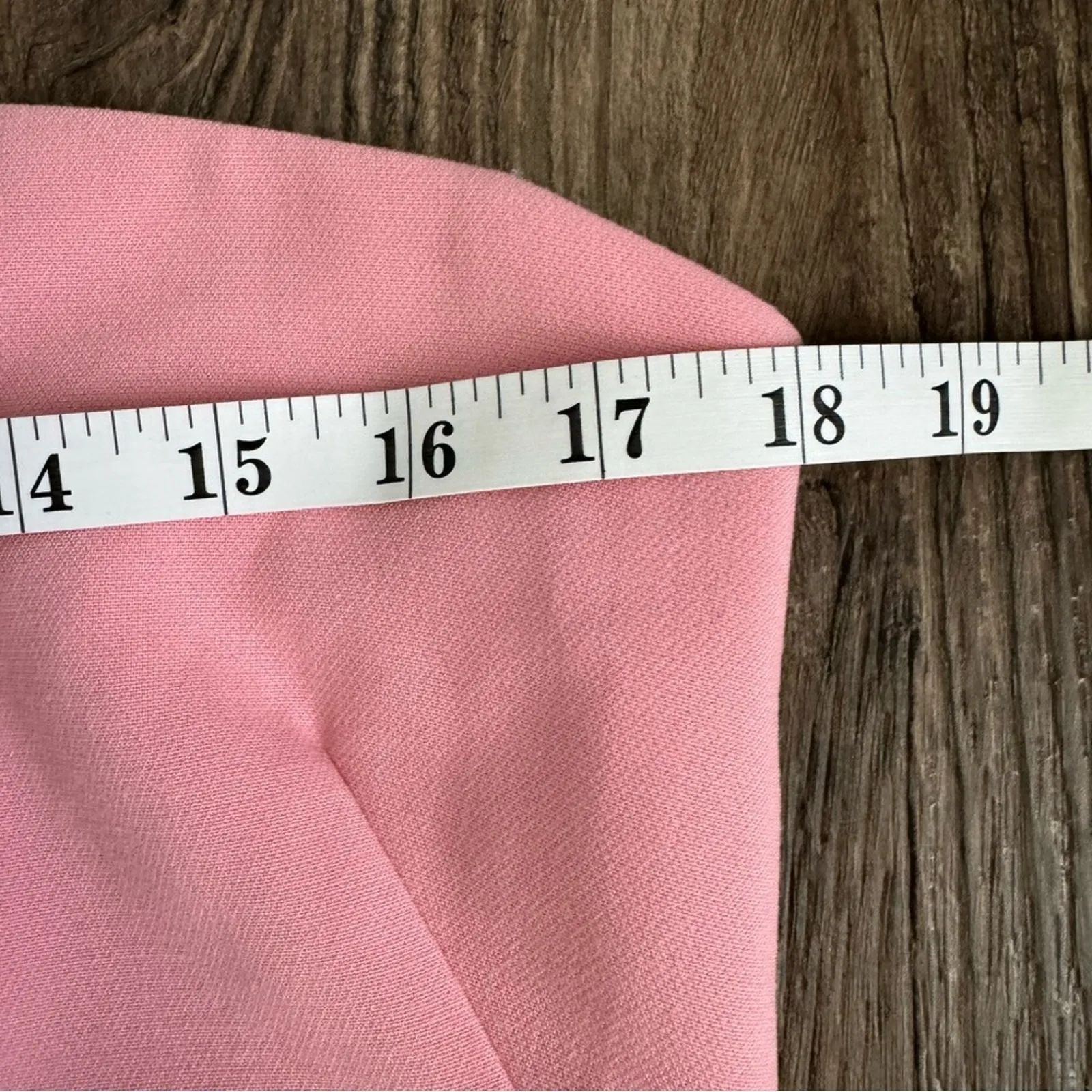 Black Halo Eleece One Shoulder Bow Sheath Dress in Ice Cream Light Pink (Size12) - Image 8