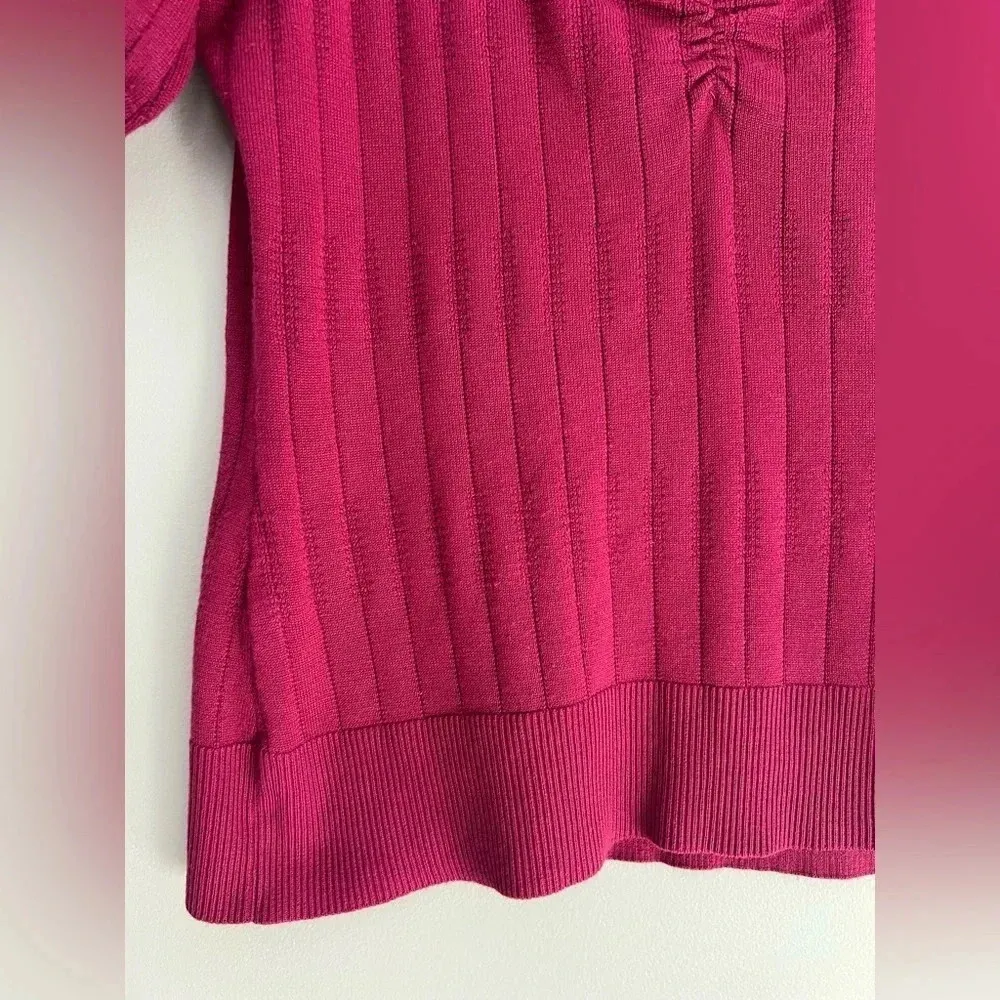 Beautiful Wine colored sweater by Maurice’s Size Medium‎ - Image 2