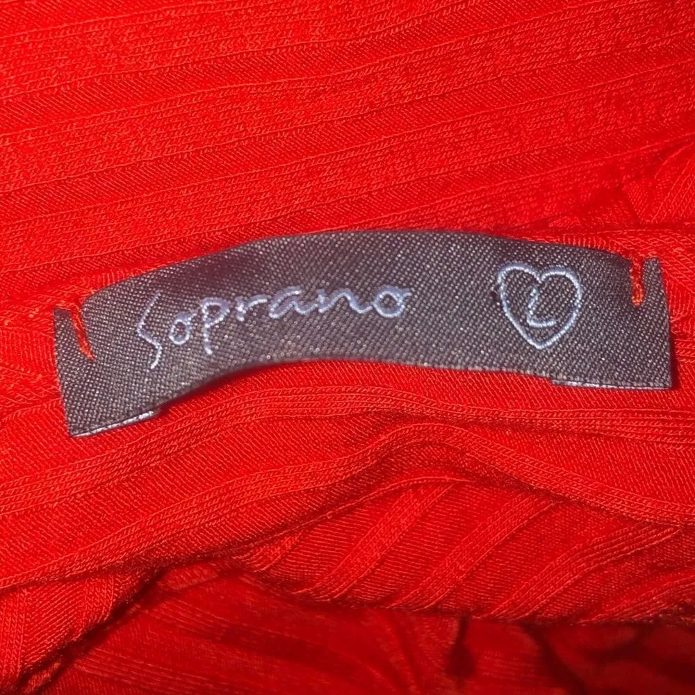 💕5️⃣for25 Soprano red dress size Lg fits small - small large - Image 2
