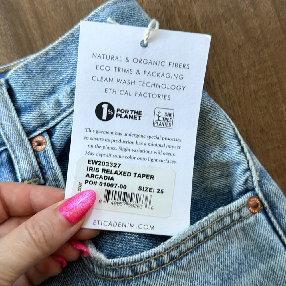 Etica Iris Relaxed Taper Pant Size 25 - Image 3