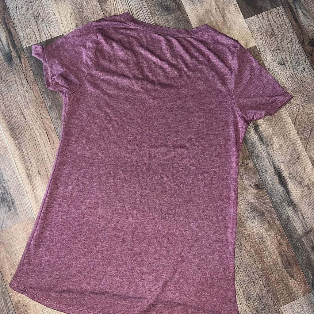 Modern Lux Women's Maroon 'No Drama' Top - Image 2
