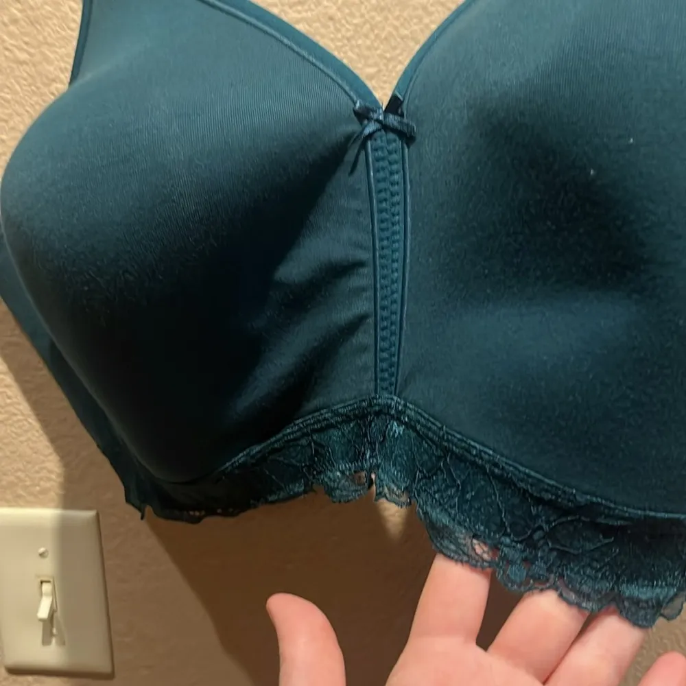 Cacique Lane Bryant Women's Teal Bra Size 46F or 46DDD - Image 4