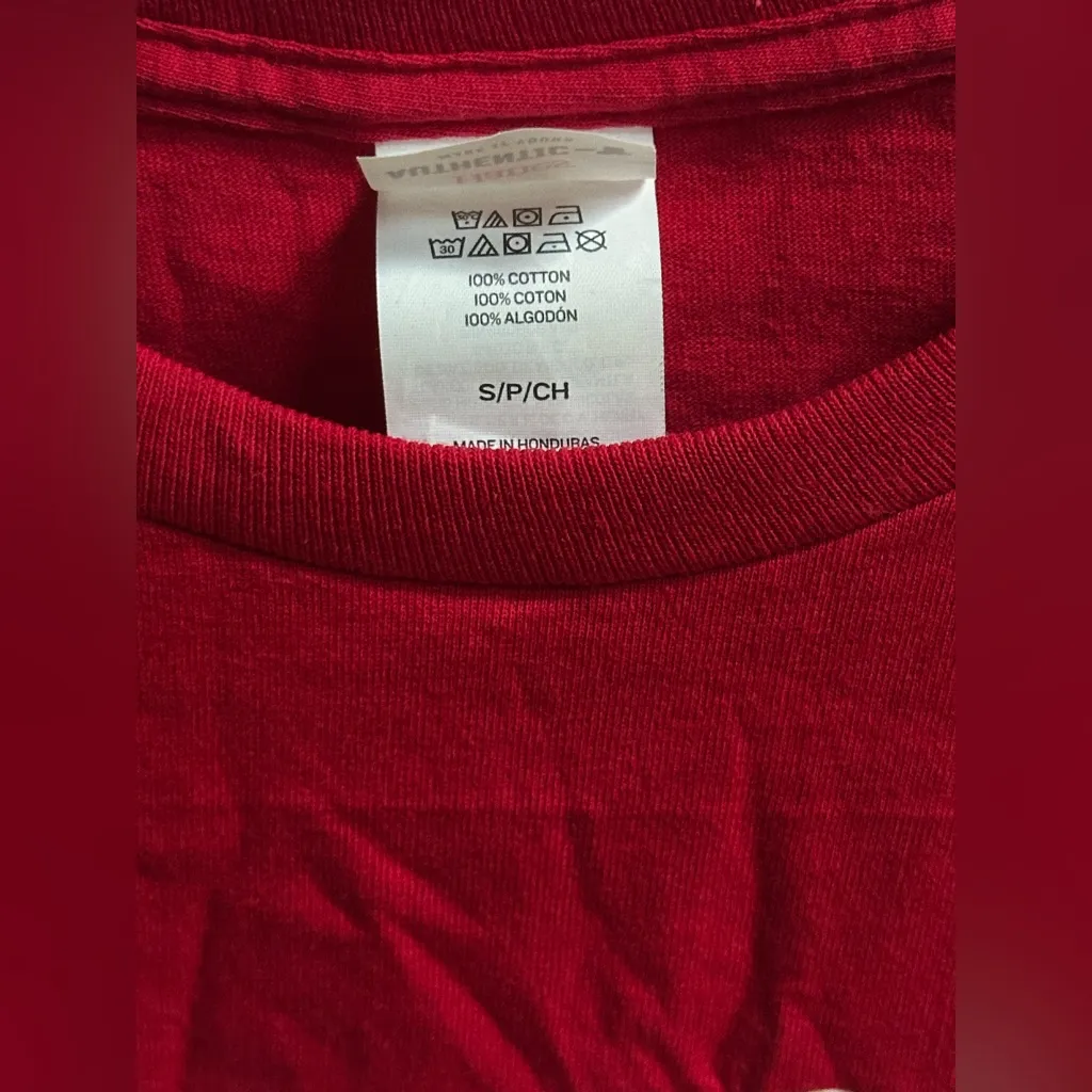 NEW Keith Haring A Very Special Christmas Red Graphic T - Image 5