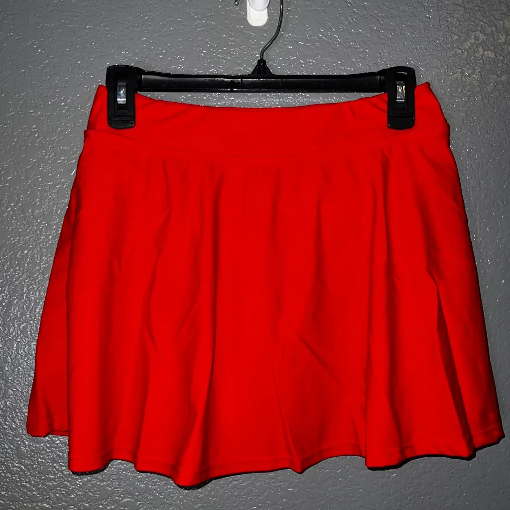 SHEKINI Red Swim Skirt Women’s Small – Built - Image 2