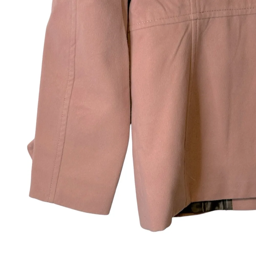 Thread &‎ Supply Womens Blush Pink Mauve Double Breasted Peacoat Jacket NWT XL - Image 6