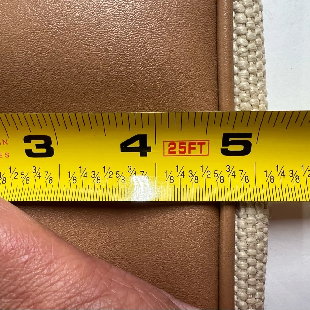 Relic shoulder bag neutral woven tan casual boho - Image 14