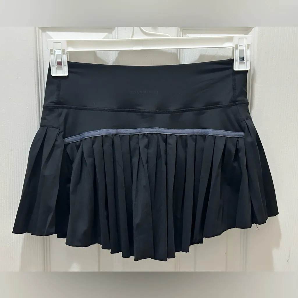 GOLDHINGE pleated skort size M black Size M - Image 3