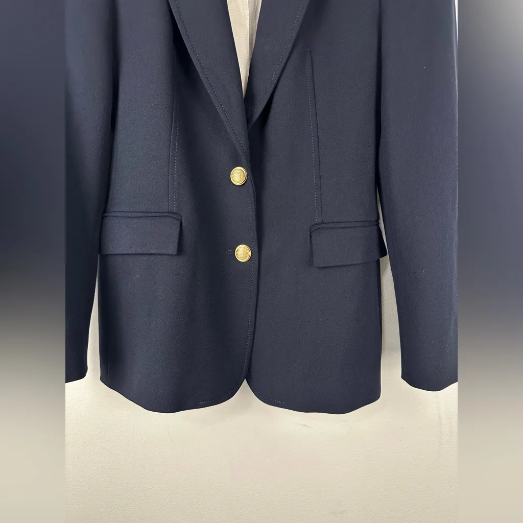 Zara Fitted Shoulder Pads Tailored Blazer Women’s Sz S - Image 7