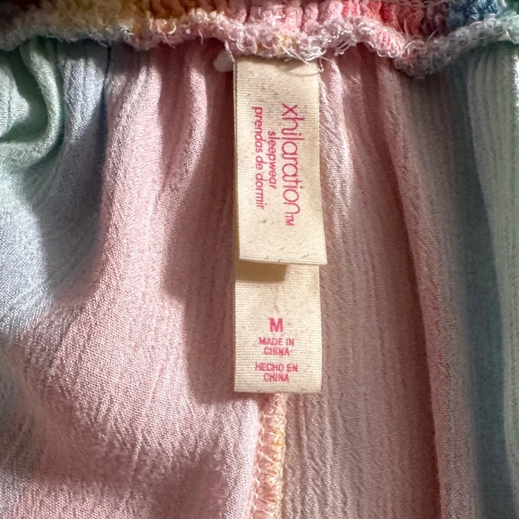 Xhilaration Pastel Striped Women's Athletic Shorts - Image 6