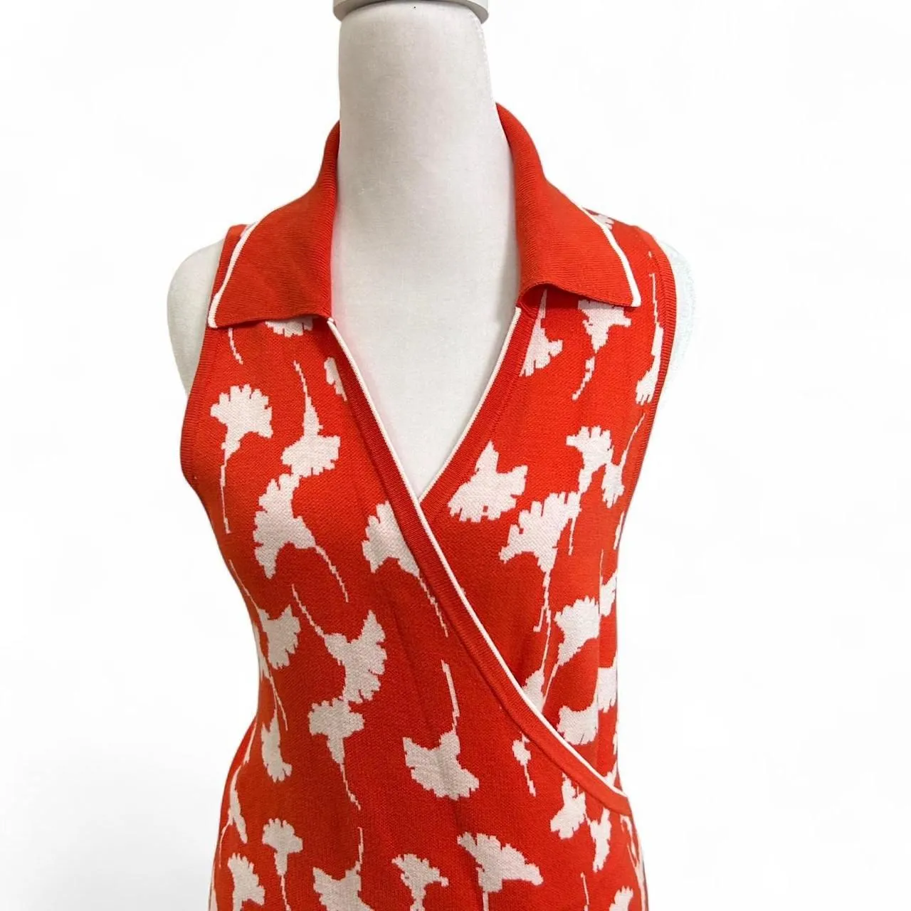 Diane von Furstenberg x Target Ginkgo Cherry Tomato Wrap Dress - Image 2