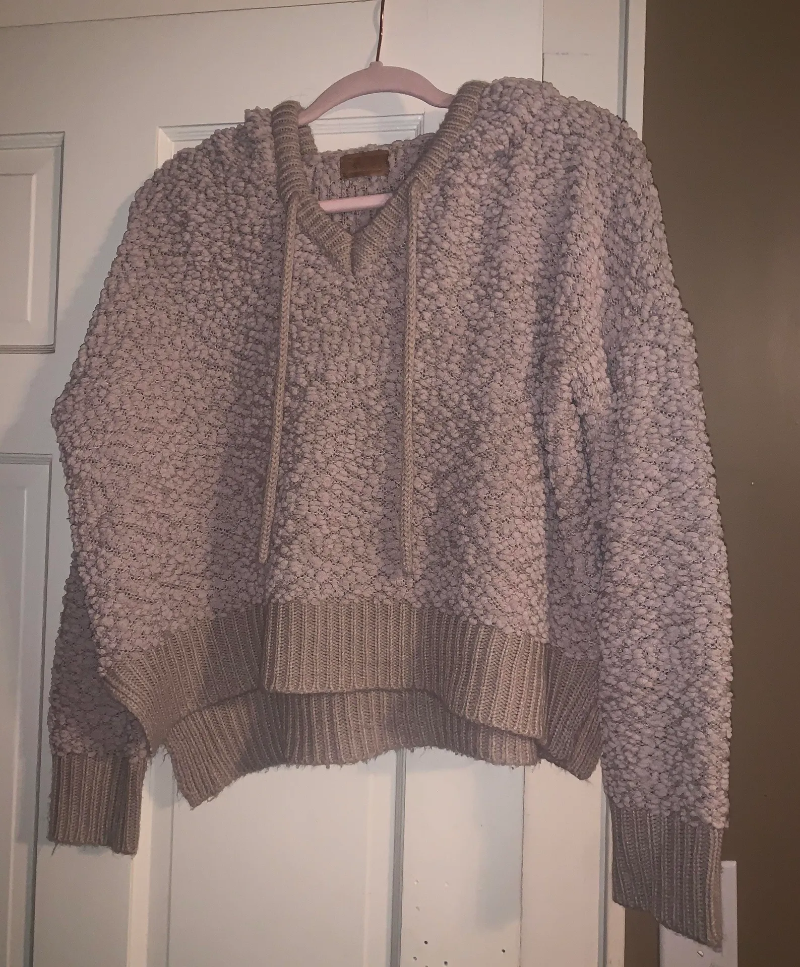 Mauve Popcorn Hoodie - Image 3