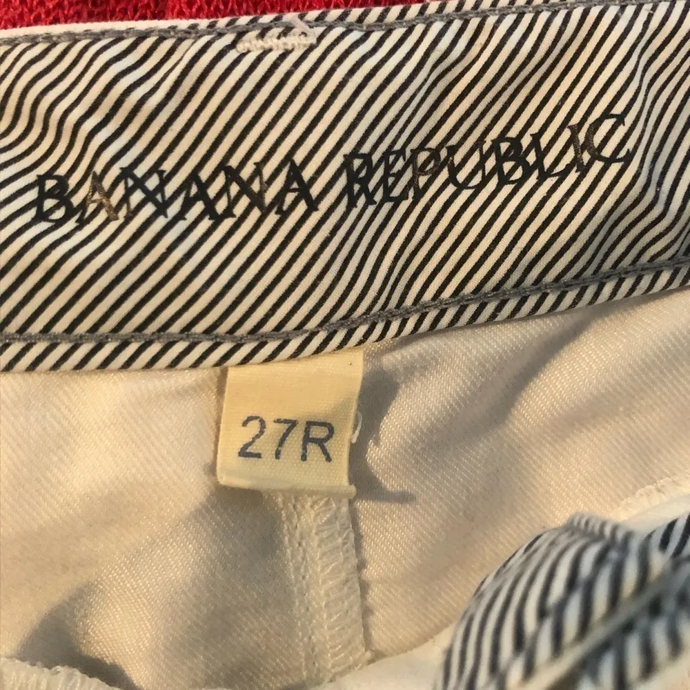 White Denim Casual Fridays  Skirt Sz. 27 Cotton Stretch - Image 5