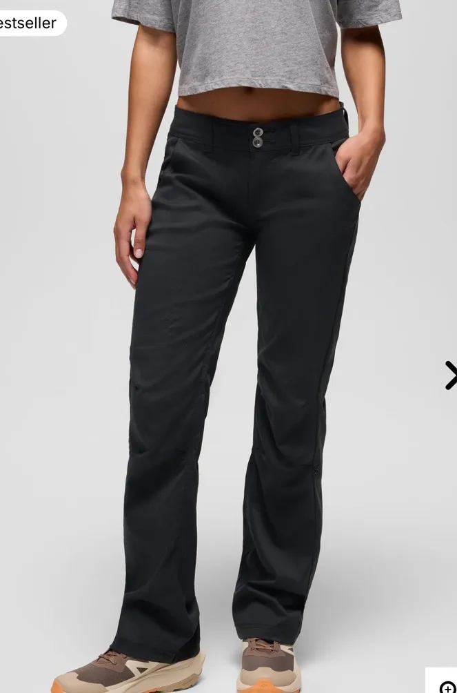 Prana Halle Hiking Pant Convertible black | Size 12 hiking pants - Image 1