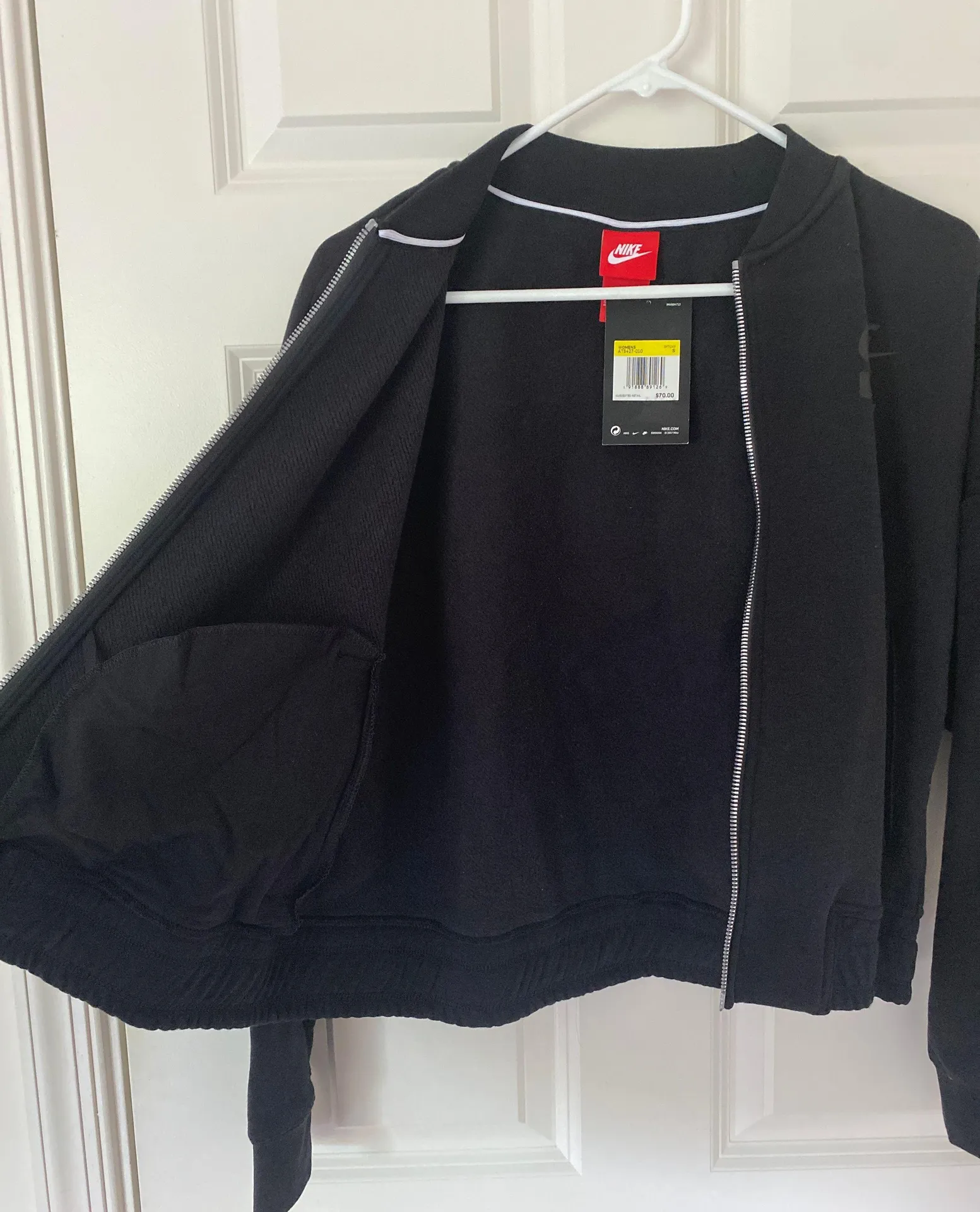NWT Black Bomber Jacket - Image 3