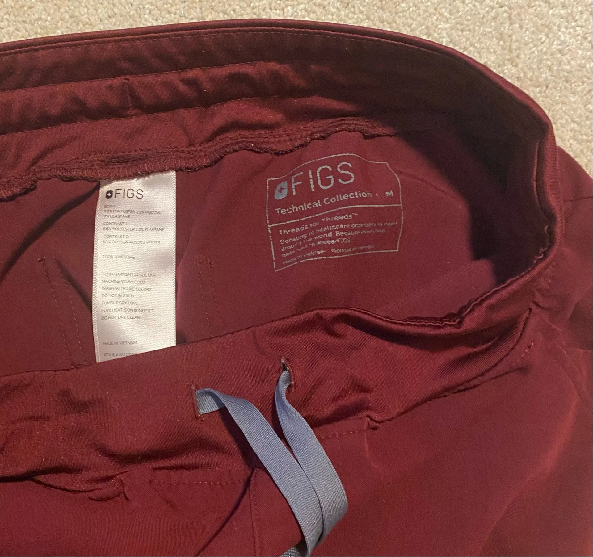 Burgundy FIGS - Image 3