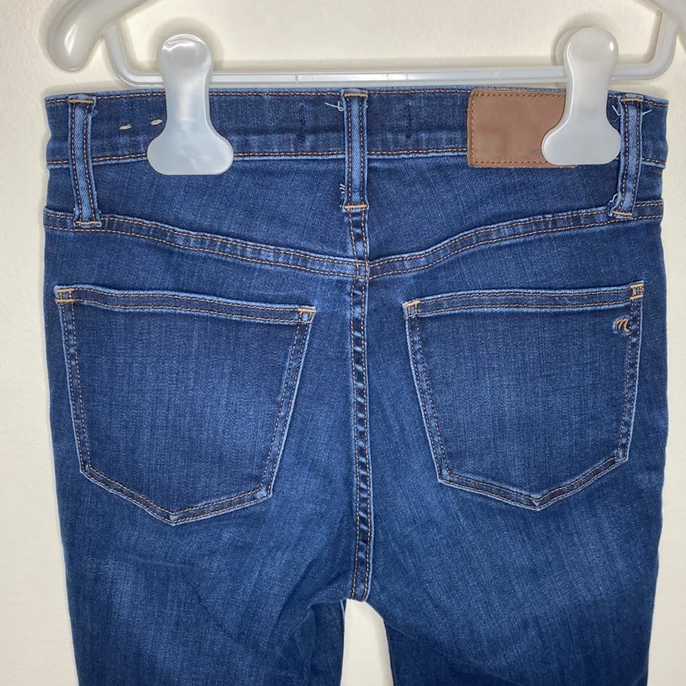 Madewell 9" Mid-Rise Skinny Jeans in Larkspur tencel stretch Denim Edition sz 25 - Image 56