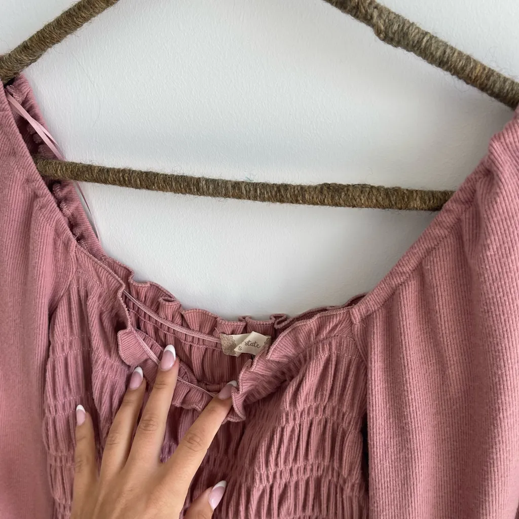 Altered State Smocked Women's Top Pink - Image 5