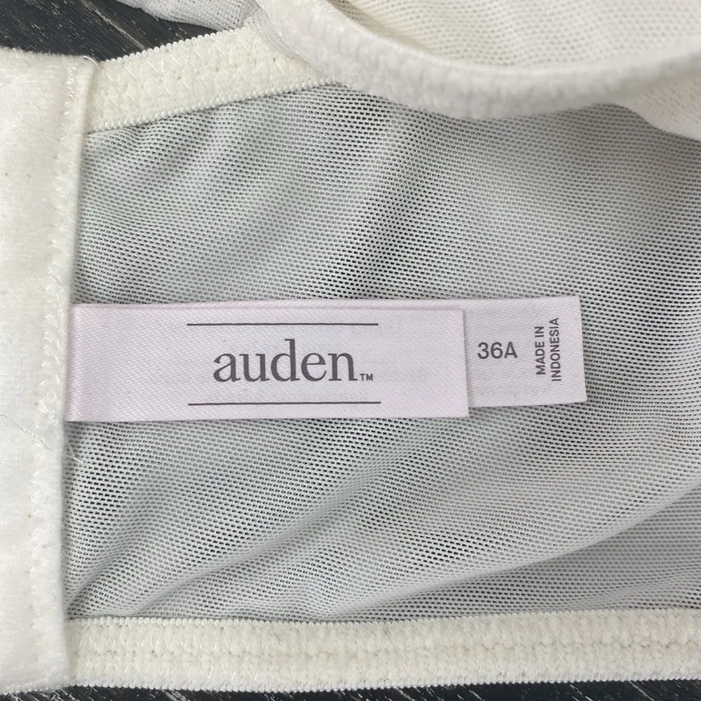 Auden Ivory Lightly Lined Contour Underwire Bra 36A Size undefined - Image 5
