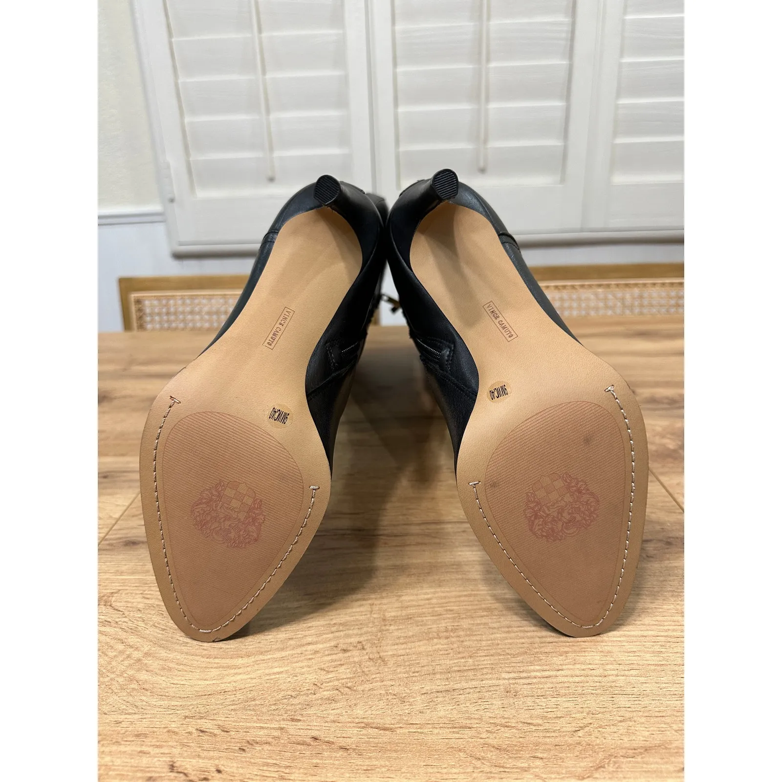 Vince Camuto Skylie 2 Knee High Boot Black Soft Nappa Leather Sz 9 Wide Calf NIB - Image 13