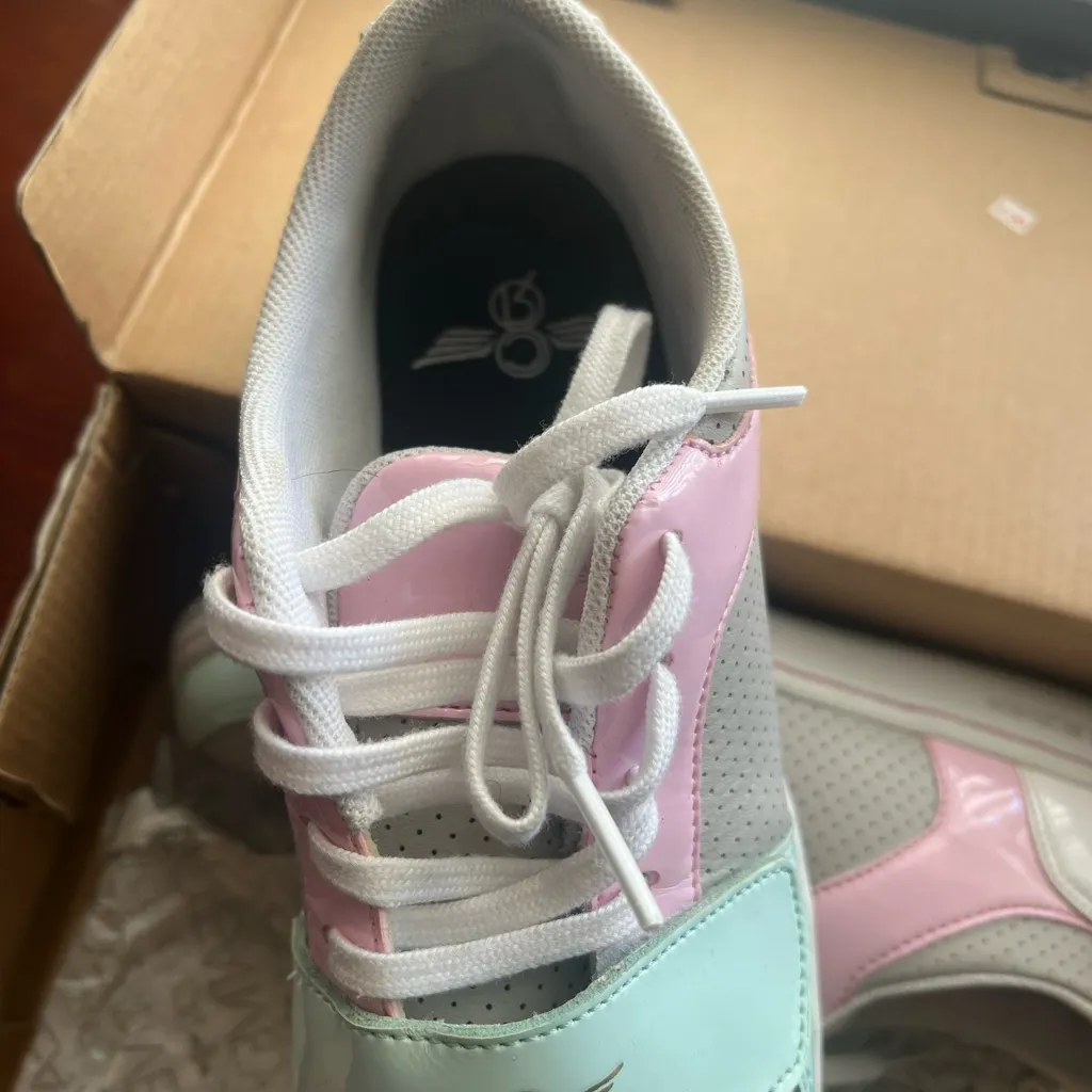 🔥🔥Creative Recreation Fashion Women's Sneakers Size 7L Color Pink/White Pink - Image 5