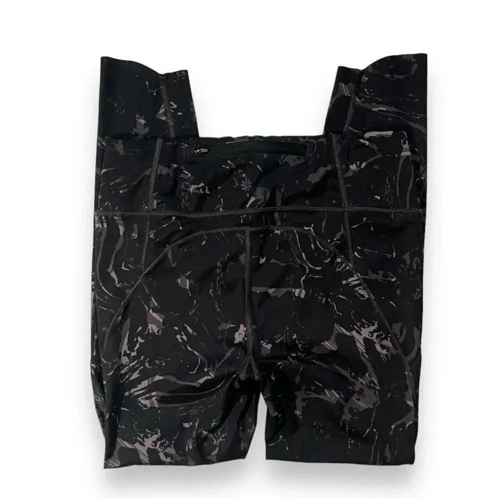 Athleta Velocity Marble 7/8 Leggings - Image 5