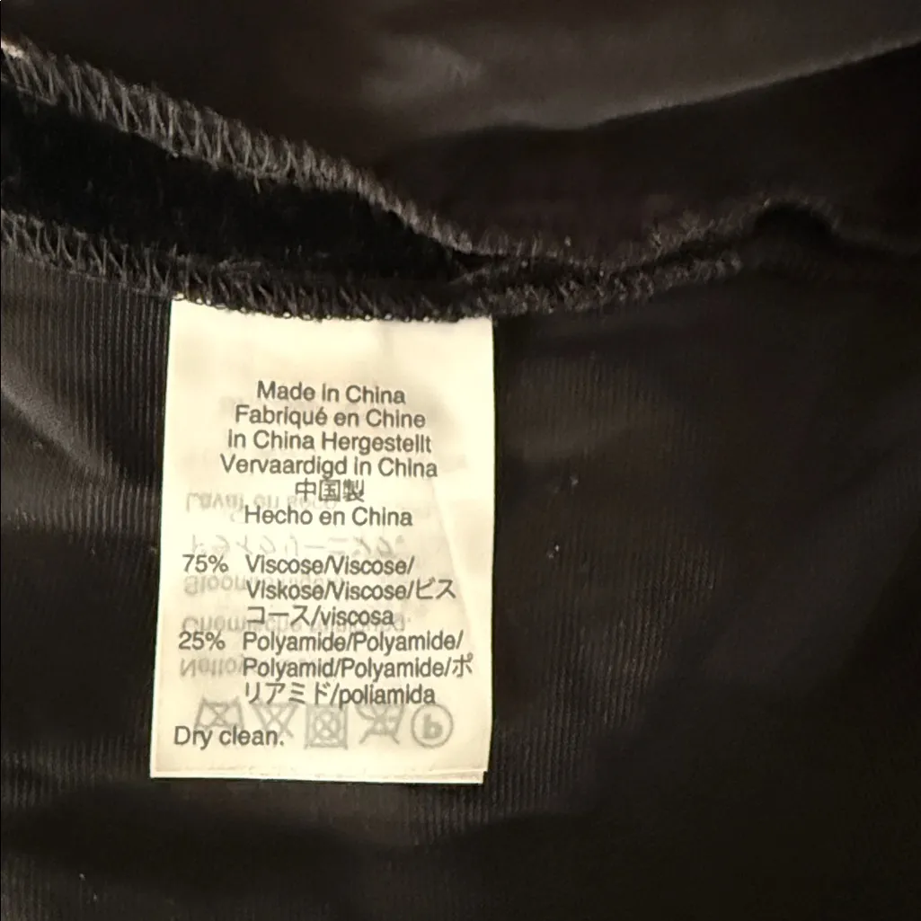 J. Crew Pull-On Easy Pants in Velvet, Black, size 12 - Image 6