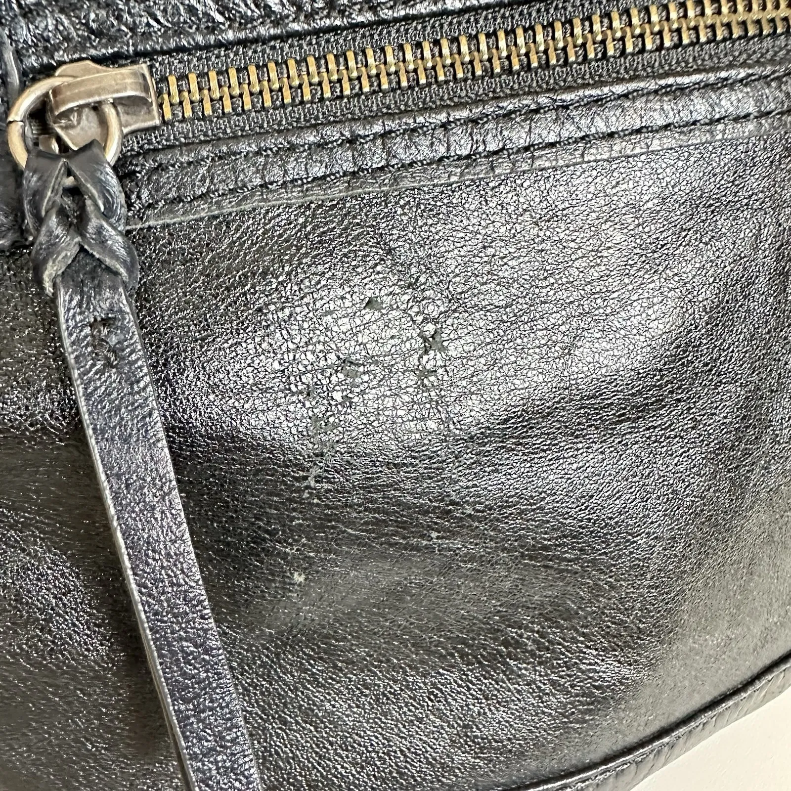 The SAK Pax Leather Bag Crossbody Clutch Convertible Purse Black Boho Western - Image 10