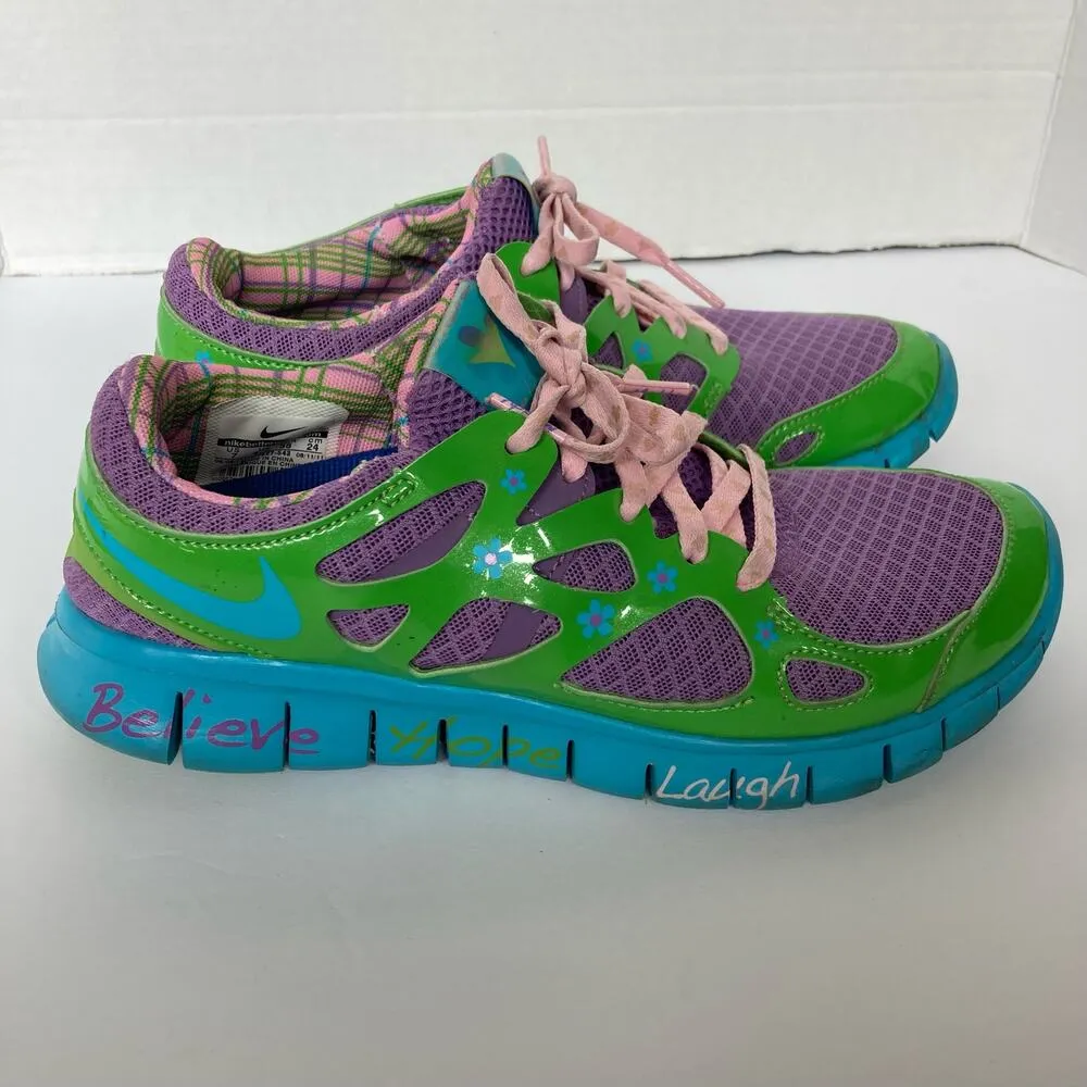 Nike Women's Free Run+ 2 Doernbecher Mackenzie Short Size 7 - Image 7