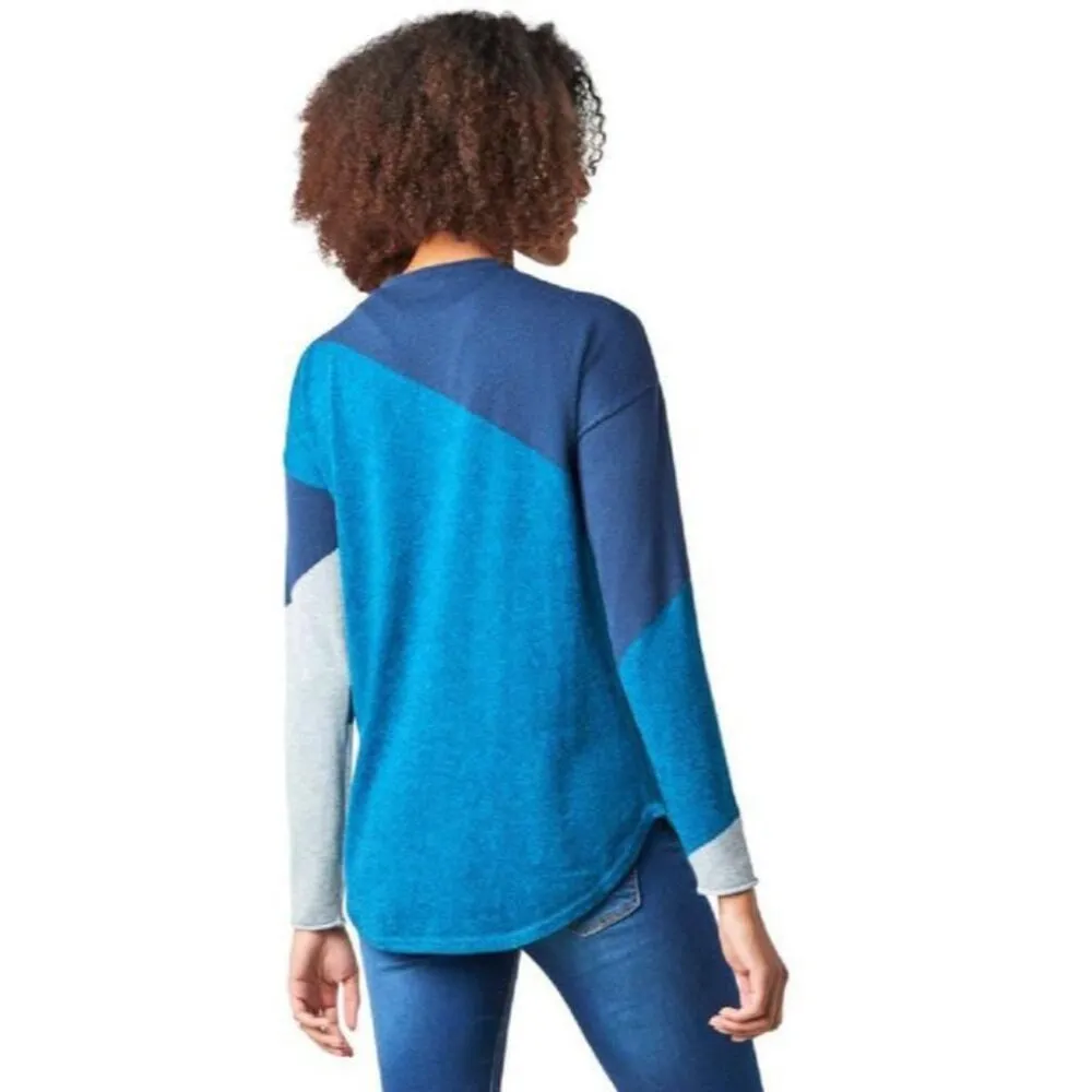 Smartwool  Size Large  Shadow Pine Colorblock Sweater - Women's $95 - Image 3