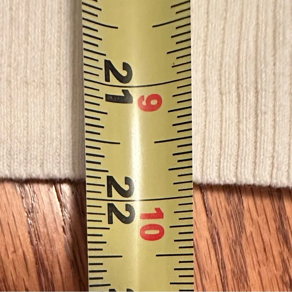 Inspire by one step women’s vintage v neck ribbed lace sweater size L Size L - Image 8