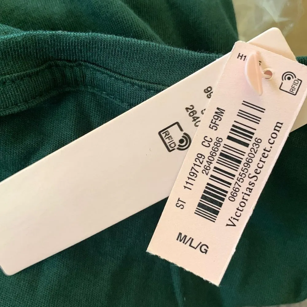 VICTORIA'S SECRET
Cotton Long-Sleeve Midi Sleepshirt - Image 4