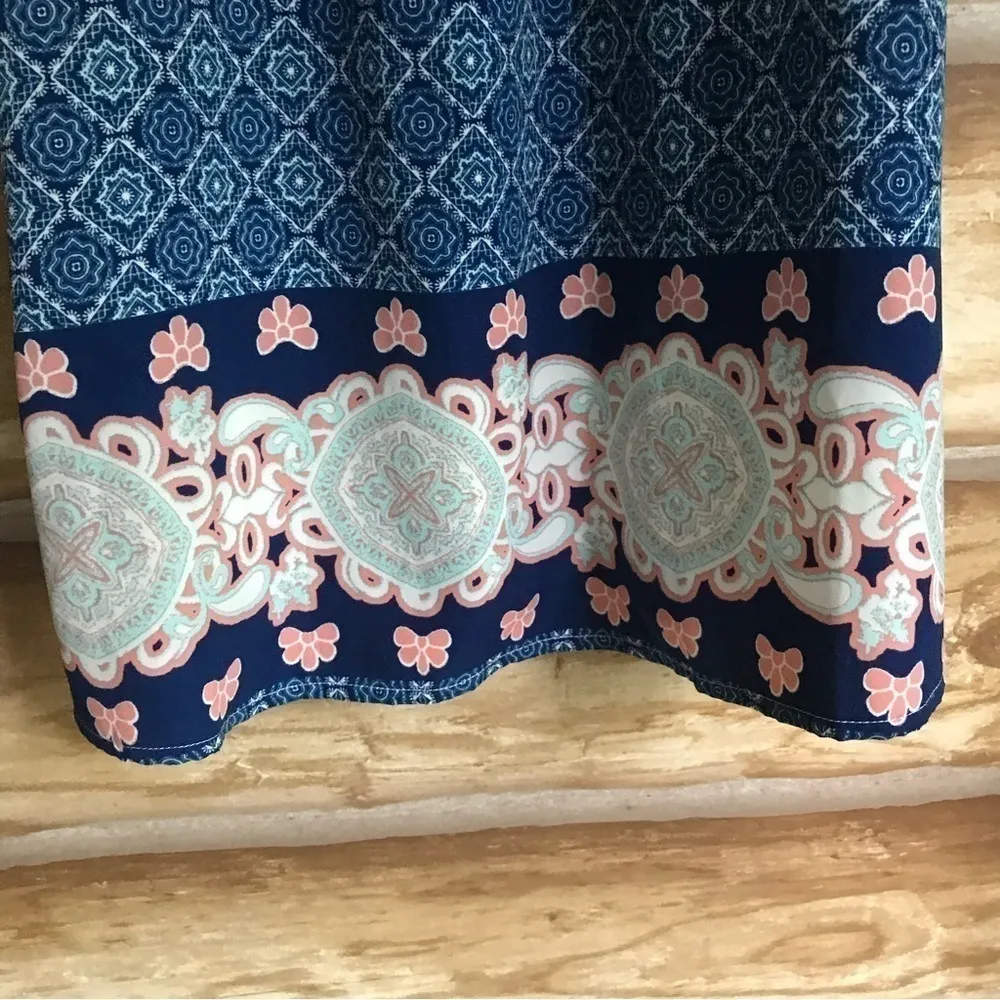 Rue21 strappy cold shoulder floral handkerchief print dress size XS - Image 5