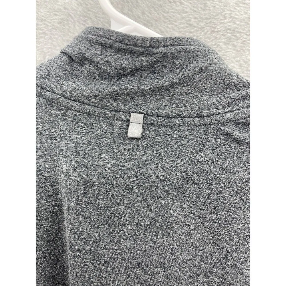 Nike Women's Athletic Shirt Long Sleeve Gray Thumb holes Size Small Mock Neck - Image 4