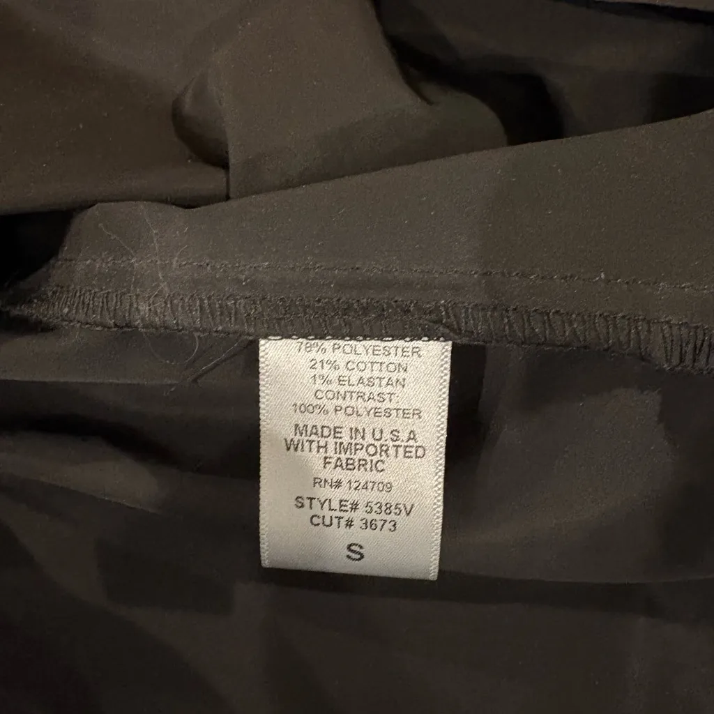 IC Collection long tunic vest zipped sz S lagenlook black - Image 6