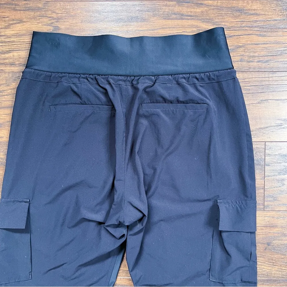 Athleta  • Sutton Jogger pant black cargo pockets drawstring waist stretch - Image 13