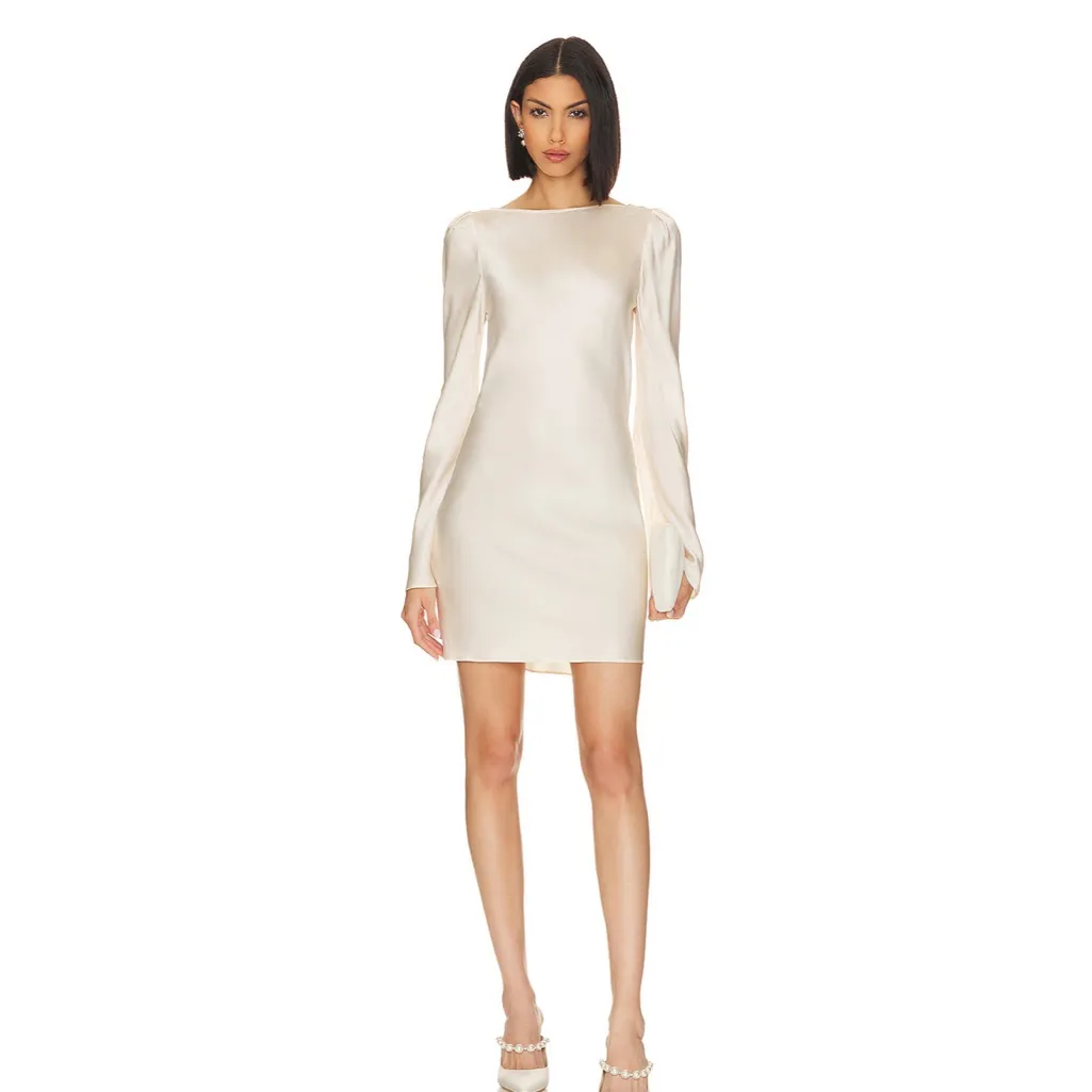 Stone Cold Fox x REVOLVE Basier Dress in Ivory - Image 3