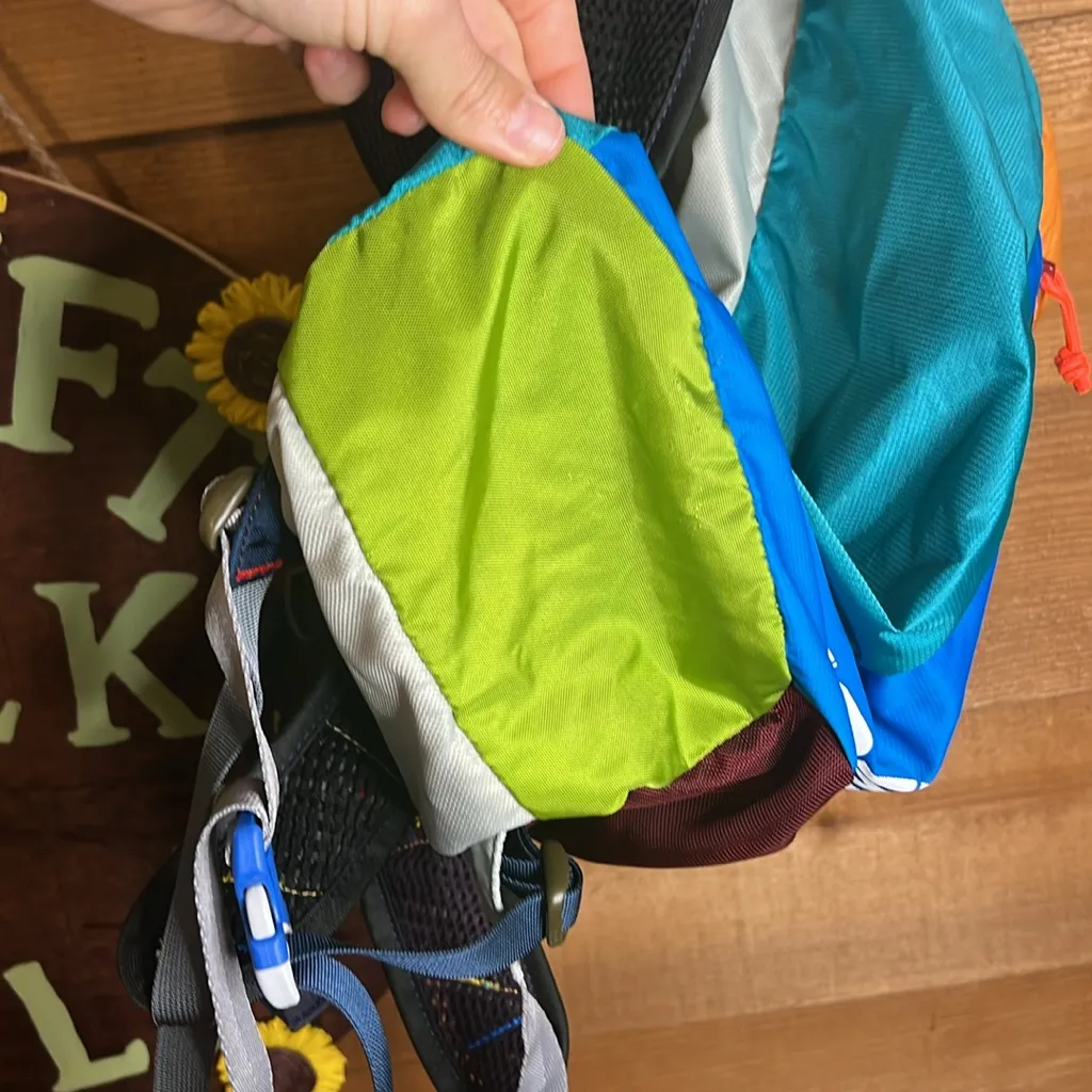 Cotopaxi Luzon Hiking Backpack 18L Zip Drawstring Buckle Multi-Color Lightweight - Image 10