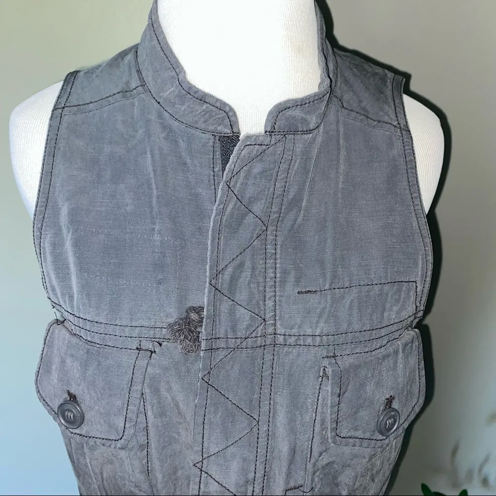 Wilfred Free Canvas Utility Vest - Image 5