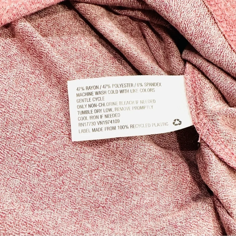 Wild Fable Heather Rose Tiered Scoop Neck Babydoll Dress - Image 3