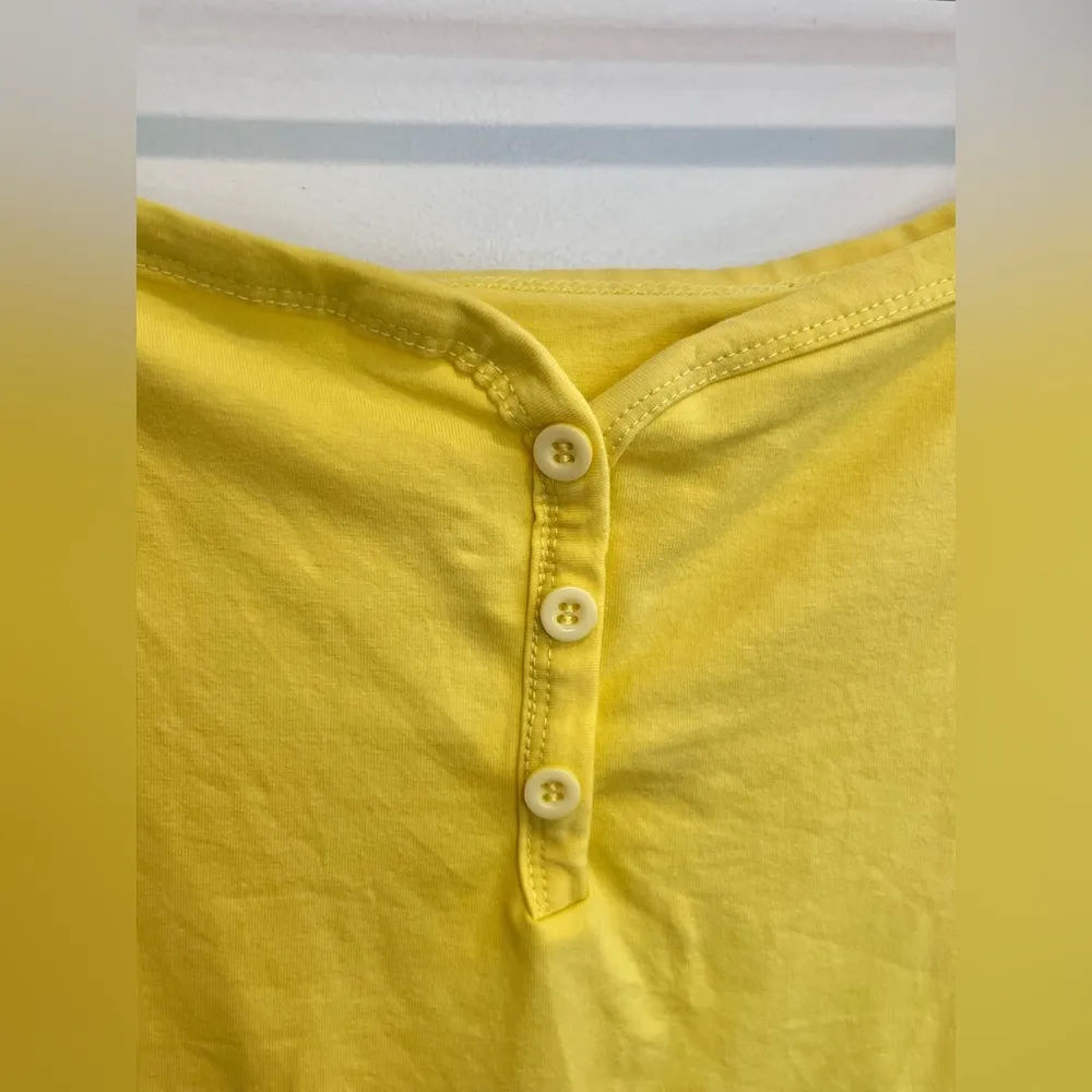 Women’s Yellow On/Off Shoulder Short Sleeve Bodysuit Sexy Stretchy Bodycon Top - Image 3