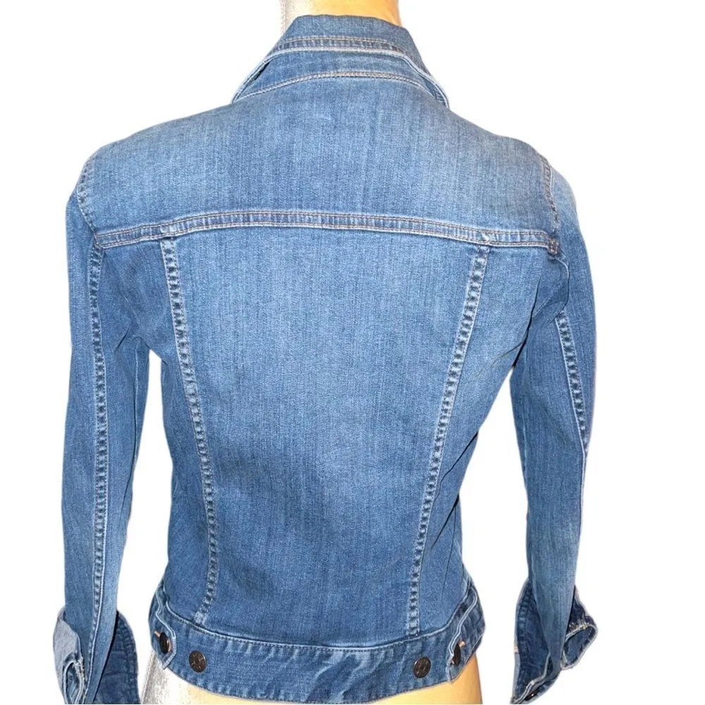 J.Crew denim jacket! Very cute style! Ntn! - Image 6